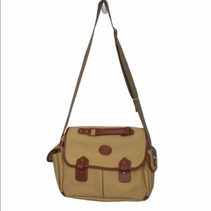 Barbour Cotton Canvas Tiree Messenger Bag